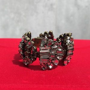 Art Deco Rhinestone Bracelet